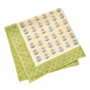 Handkerchief Floral Pattern Block Print