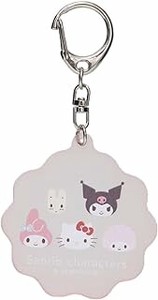 Pouch Key Chain Pink Sanrio Characters