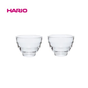 2024年新作『HARIO』耐熱湯呑み　2個セット HU-1424 （ハリオ）