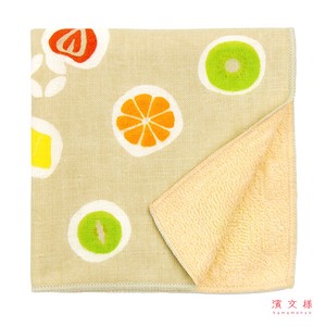 Towel Handkerchief Fruits Made in Japan