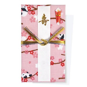 Envelope Flowers Congratulatory Gifts-Envelope Panda Made in Japan