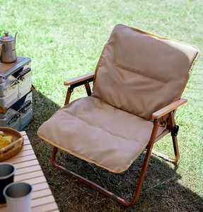 アウトドア  折りたたみ椅子+クッション   BQ1961