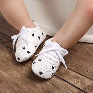 韓国風 柄物 スニーカー 紐 靴 ベビーシューズ トレーニング ベビー 新生児 キッズ 子供 トドラー