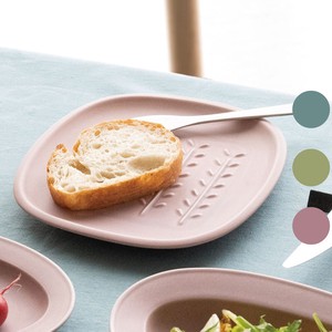 スモーキー パンプレート パン皿 約19×18cm 【日本製】中皿/取り皿/