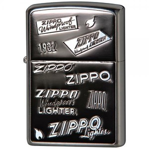 ZIPPO(ジッポー)ライター　ZIPPOロゴ ブラック 2SIBK-ZLOGO
