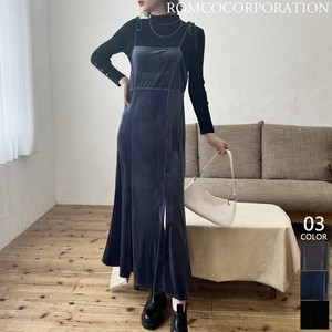 Casual Dress One-piece Dress Velour 【2023NEWPRODUCT♪】