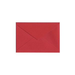 PAPER PALETTE(ペーパーパレット)　洋2封筒　マーメイド　赤　50枚　1710335
