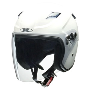 リード工業 　RAZZO　STRADA　セミジェットヘルメット　XLサイズ(61-62cm未満)　ホワイト