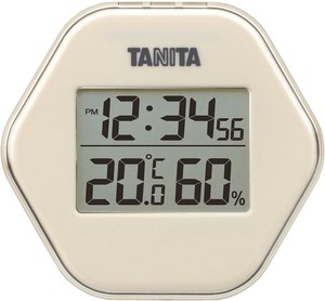 TANITA タニタ デジタル温湿度計 TT-573 アイボリー