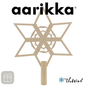 aarikka クリスマスツリー トップスター（フィンランド・輸入・北欧 インテリア 雑貨）