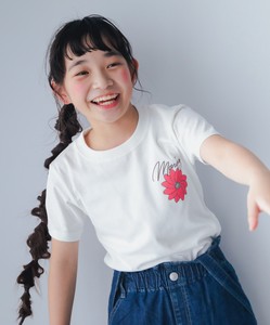 【SALE】unica フラワープリントTシャツ KIDS(11-150cm)