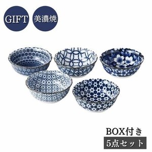 Mino ware Donburi Bowl Gift Set Series Made in Japan