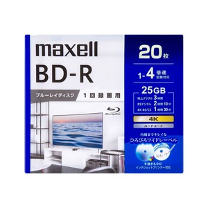 【特価ONK20231104】MAXELL BD-R BRV25WPG.20S