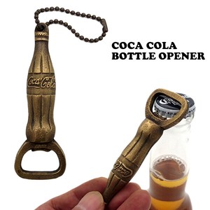 Can Opener/Corkscrew Coca-Cola bottle brass coca cola