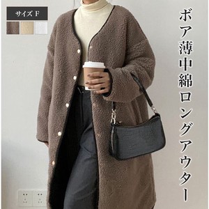 Coat Quilted Outerwear Ladies' 【2024NEW】