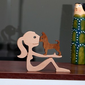 新作 木彫り 置物 創意  工芸装飾品  YMNA1972