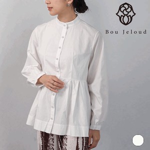 Button Shirt/Blouse Accented Pearl Button