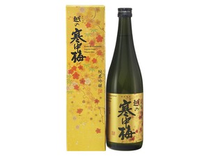 【蔵元会】新潟銘醸 越の寒中梅 純米吟醸 金ラベル 720ml