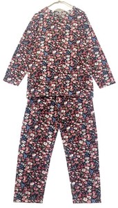 Pajama Set Floral Pattern Stretch