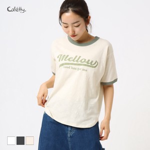 【2024春夏新作】リンガーTシャツ Cafetty/CF6116
