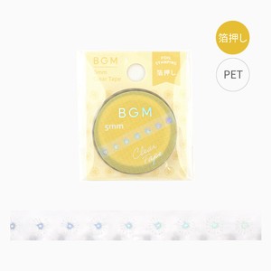 Washi Tape Foil Stamping M LIFE Clear