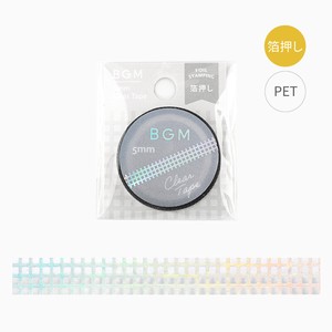Washi Tape Foil Stamping Check LIFE Clear 5mm x 5m 5mm