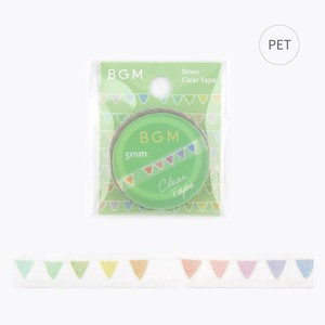 Washi Tape Colorful LIFE Clear 5mm x 5m 5mm