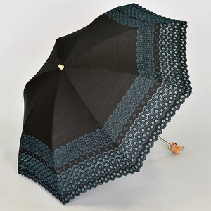 UV Umbrella Patterned All Over Embroidered 50cm