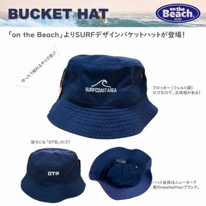 オンザビーチ 【 バケットハット / SURF 】on the beach ハット 帽子 OTB-BH5