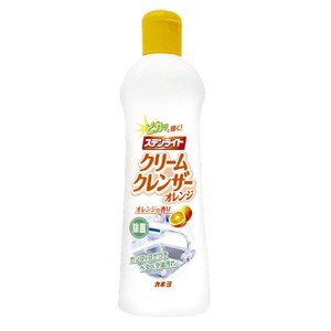 食器用洗剤 カネヨ石鹸 ステンライトクリームクレンザーオレンジ