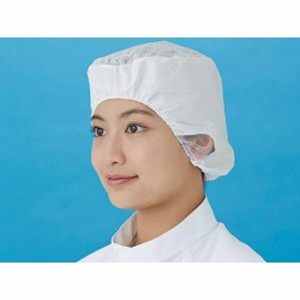 不織布キャップ 日本メディカルプロダクツ エレクトネット帽 EL-400 L 白