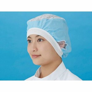 不織布キャップ 日本メディカルプロダクツ エレクトネット帽 EL-480 M ブルー