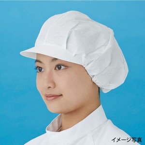 不織布キャップ 日本メディカルプロダクツ エレクトネット帽 EL-700 フリー 白