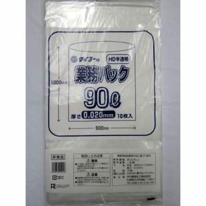 HDゴミ袋 中川製袋化工 タイヨーの業務パックHD 90L0.020