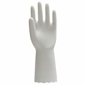 ゴム手袋 川西工業 2150 ビニール手袋薄手 1双組 ホワイト M
