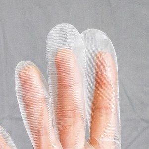 ポリ手袋 オオサキメディカル 介護用手袋ロング透明フリー 30枚