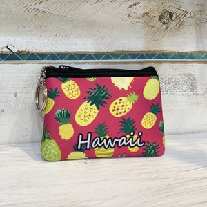 Pouch Pink Size S Pineapple