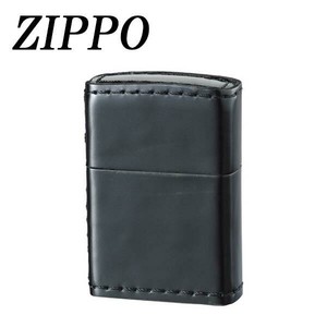 ZIPPO　革巻 コードバン ブラック
