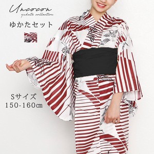 Kimono/Yukata Red Size S Set of 2