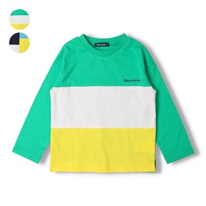 Kids' 3/4 Sleeve T-shirt Switching 3-colors