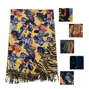 Stole Animals Double- faced Printed Unisex Stole