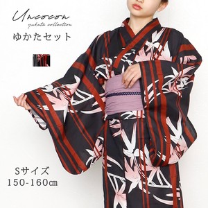 Kimono/Yukata Size S black Set of 2