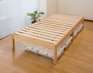 組立簡単天然木すのこベッド