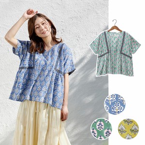 Button Shirt/Blouse Pullover Pudding 【2024NEW】