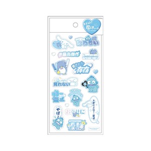 T'S FACTORY Stickers Blue Sanrio Characters