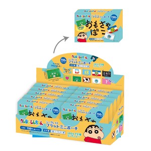 T'S FACTORY Pouch single item Crayon Shin-chan Secret Flat Mini Pouche 10-types