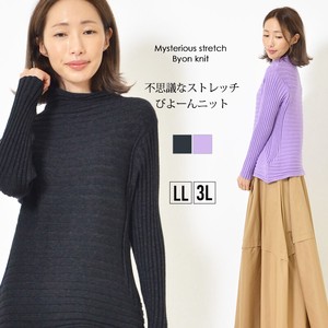 Sweater/Knitwear Pullover Knitted Plain Color High-Neck Hand Washable Casual Simple