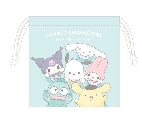 Pouch Drawstring Bag Sanrio Characters