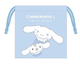 Pouch Drawstring Bag Sanrio Characters Cinnamoroll