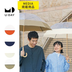 ≪2024≫【雨傘】長傘 エコクリア／プレーンカラー